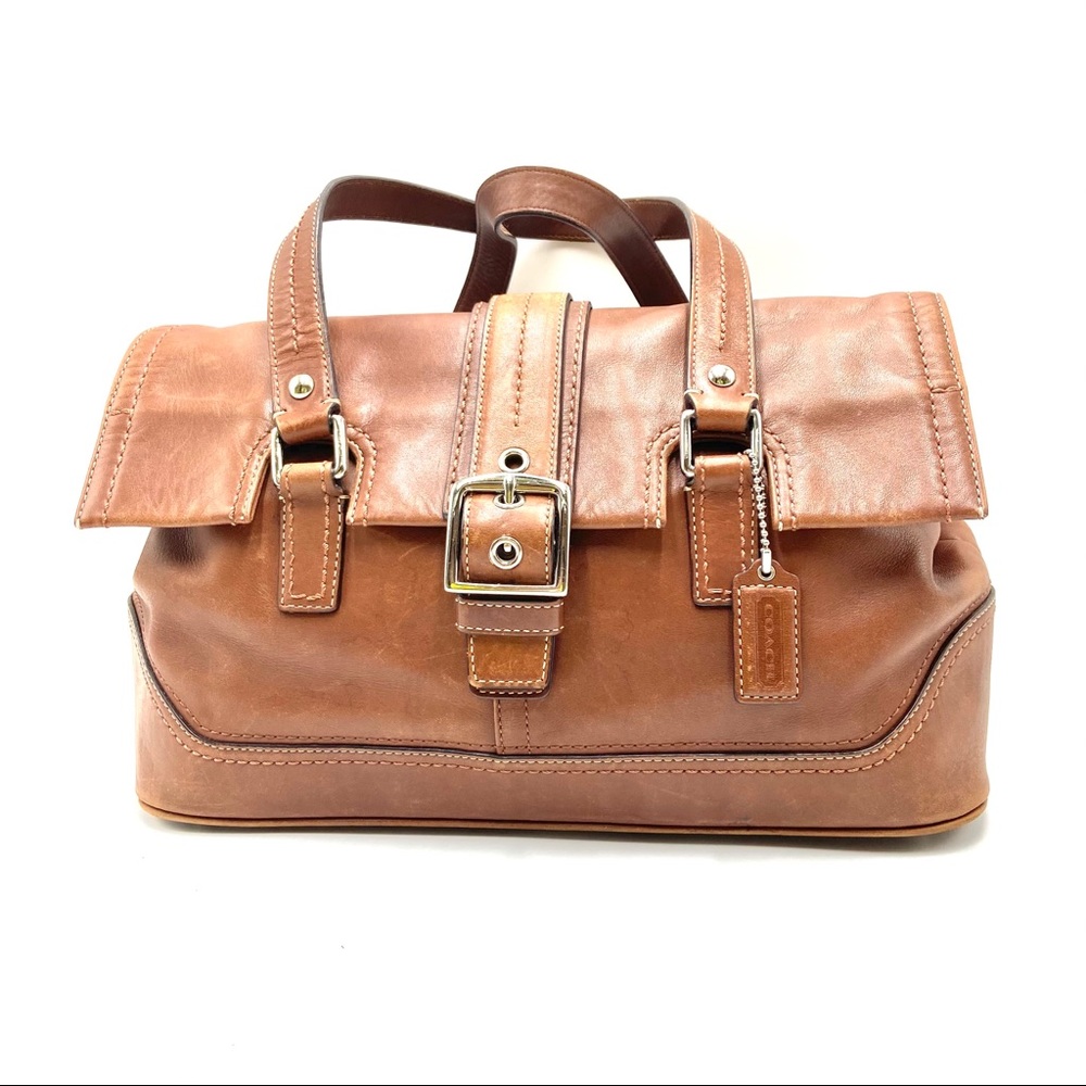 - Coach Brown Leather Handbag